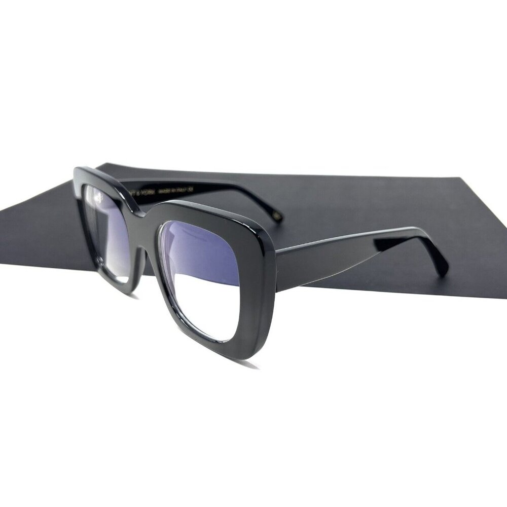 Vint & York Eyeglasses Frames, Trinity  Vyblk 52 [] 22 145